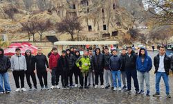 Antalyalı öğrenciler Kapadokya’yı keşfetti