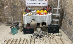 İzinsiz kazıya suçüstü! 3 gözaltı