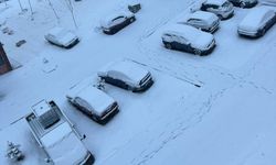 Nevşehir’de kış kendini gösterdi