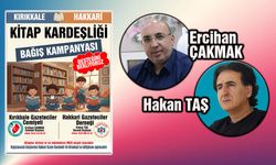 Kırıkkale ve Hakkari Gazeteciler Cemiyetleri 'Kitap Kardeşliği' projesi başlattı