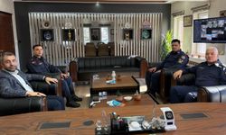 Jandarma Komutanı Çelik’ten Başkan Güneş’e ziyaret