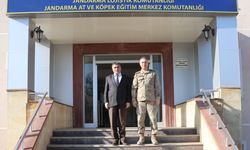 Rektör Aktekin’den Albay Fırat’a ziyaret