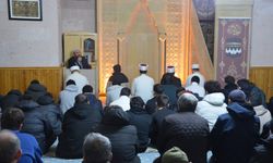 Ürgüplüler sabah namazında bir araya geldi