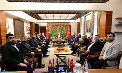 Öbekli’den seçim öncesi ilk resmi ziyaret Vali Fidan’a