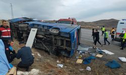 Nevşehir cezaevi aracı kaza yaptı: Çok sayıda yaralı