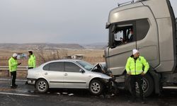 Nevşehir–Kayseri yolunda kaza: 1 ölü 3 yaralı