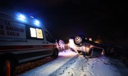 Buzlanma kazalara sebep oldu: 12 yaralı