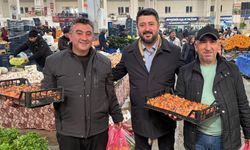 Milletvekili Çalışkan, kapalı pazar yerinin nabzını tuttu