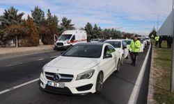 Nevşehir’de zincirleme trafik kazası:2 yaralı