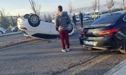 Nevşehir’de kontrolden çıkan araç takla attı: 1 yaralı