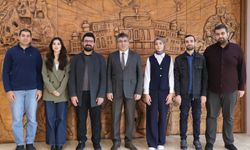 İhtisas akademisi öğrencileri Rektör Aktekin’ ile görüştü