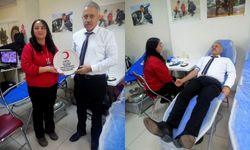 Emniyet Müdürü Karaman’dan Kızılay’a kan bağışı