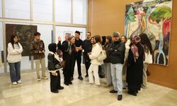 Sanatçı Almut Wegner Nevşehir’de öğrencilerle buluştu