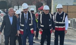 Başkan Salaş, Hisarcıklıoğlu ile İFM inşaatını gezdi