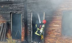 Ürgüp’te bağ evinde yangın: Faciadan dönüldü