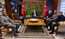 Madeni İşler Esnaf Odasından Vali Fidan’a ziyaret