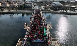 Avanos’ta Gazze'ye destek yürüyüşü düzenlendi