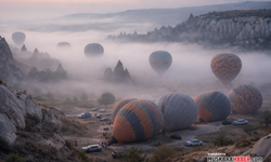 Kapadokya’nın simgesine rüzgar engeli