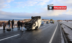 Nevşehir – Ürgüp yolunda kaza: 1 yaralı