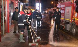 Nevşehir’de yoğun kar yağışı sonrası temizlik