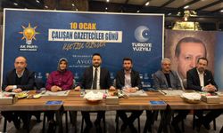 İl Başkanı Aygün gazetecilerle bir araya geldi