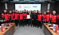 Nevşehir İHH Arama Kurtarma Ekibi akreditasyonunu aldı