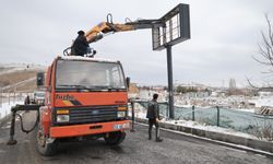 Nevşehir Belediyesinden totem ve levha hamlesi