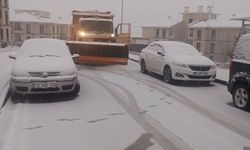 Avanos’ta karla mücadele başladı: Ekipler sahada