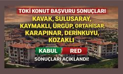 TOKİ Nevşehir’in 3 ilçe ve 5 beldesinin sonuçlarını açıkladı!