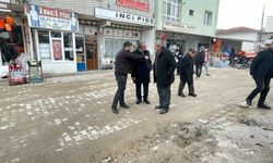 Avanos’ta kilit parke yol ve kaldırım çalışmaları incelendi