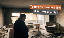 Yangınla sarsılan aileye Özgün’den destek eli