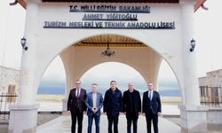 Kapadokya Alan Başkanı Aslanbay, yeni turizm lisesini gezdi