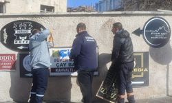Uçhisar’da estetik dönüşüm başladı: Tabelalar tek tek sökülüyor