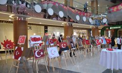 Nevşehir’de duygulandıran sergi: Ay-yıldız sanatla hayat buldu