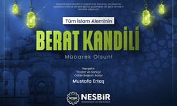 NTSO Başkan Adayı Ertaş’tan Berat Kandili mesajı