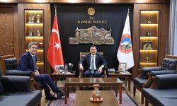 Kapadokya Alan Başkanı Aslanbay’dan Kayseri Valisi Çiçek’e ziyaret