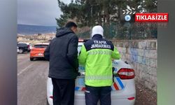 Ürgüp’te ilginç olay: Tehlikeli sürücü yakalandı