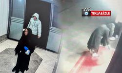 Apartman girişine gizemli madde döküldü! Büyü iddiası ortalığı karıştırdı