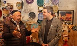 Alan Başkanı Aslanbay, Avanos’ta seramik ustalarıyla buluştu