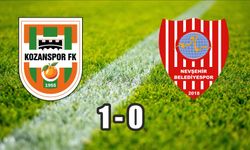 Nevşehir Belediyespor, Kozan’dan eli boş döndü