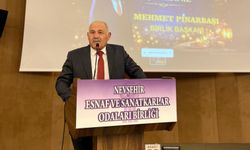 Nevşehir esnaf teşkilatı iftarda buluştu: Pınarbaşı adaylığını duyurdu