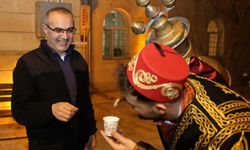 Göreme’de Kadir Gecesi’ne özel Osmanlı şerbeti ikramı