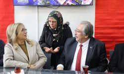 Avanos’ta bayramlaşma programına yoğun katılım