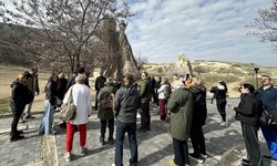 Kapadokya’ya bayramda binlerce ziyaretçi akın etti