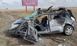 Nevşehir yolunda korkunç kaza: 1 ölü 3 yaralı