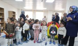 Anne-çocuk etkinliği keyifli anlara sahne oldu