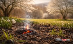 Baharın müjdecisi geldi: Cemre toprağa düştü