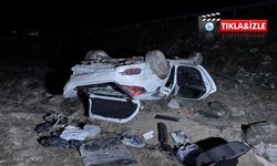 Kontrolden çıkan araç şarampole uçtu: 4 yaralı