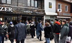 Nevşehir’de sarrafların önünde altın kuyruğu