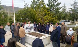 Şehit polis Emre Fıstıkeken kabri başında anıldı